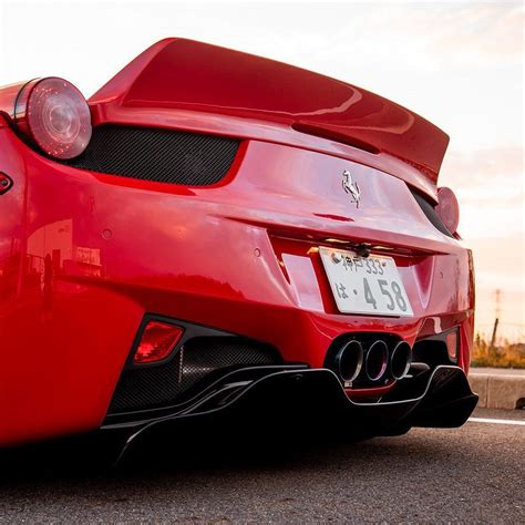 Liberty Walk Lb Works Rear Diffuser For Ferrari 458 Italia