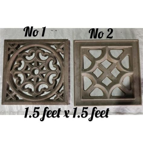 Rubber Pvc Rcc Ventilation Jali Mould For Construction Manufacturer