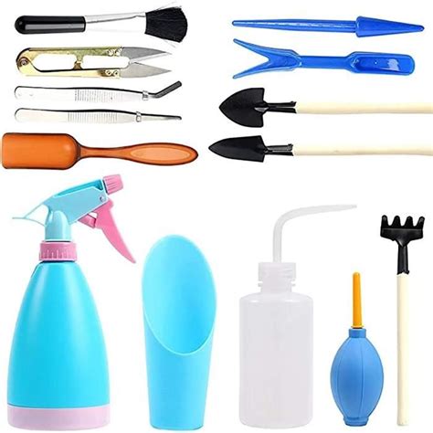 Mini Gardening Tool Set Pcs Ensemble D Outils De Jardinage Kit D