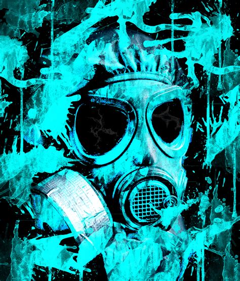 Fossil Kissen Oder später gas mask wallpaper android Defekt Auspuff