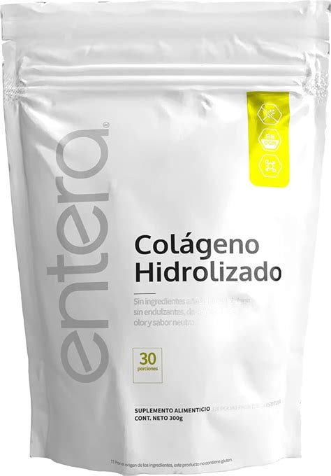 Entera Colágeno Hidrolizado 300g Amazon mx Salud y Cuidado