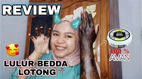 REVIEW LULUR BEDDA LOTONG KHAS BUGIS VIRAL TIKTOK Beddalotong