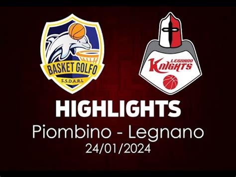 Highlights Piombino Legnano Del 24 01 2024 YouTube