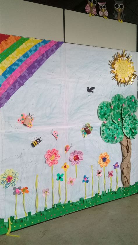 Painel Primavera Ed Infantil - Educação Infantil Painel da primavera | Decoração sala de aula ...
