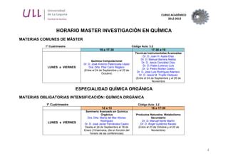 Horario12 13 PPT