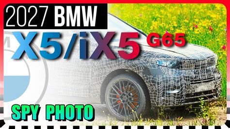 First Look At The G65 BMW X5 IX5 Prototype Reveals Intriguing Design