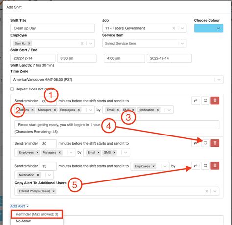 Schedule Notifications - Remind Users of Upcoming Shifts – VeriClock