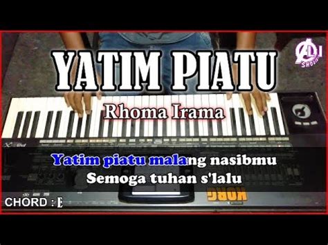 Yatim Piatu Rhoma Irama Karaoke Dangdut Korg Pa X Lirik Chord