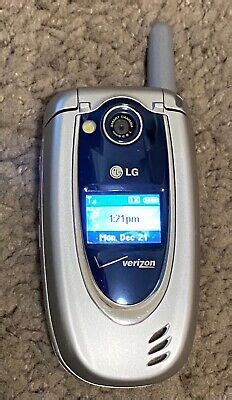 LG VX5200 - Silver (Verizon) Cellular flip Phone , no return | eBay