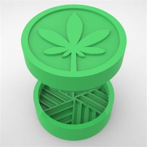 Download STL file GRINDER WEED - DIY - WEED • Design to 3D print ・ Cults