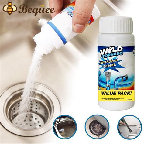 Powerful Sink and Drain Cleaner, Drain Agent for Bathroom Drainage Hole ...