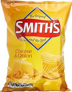 Smith S Crinkle Cut Cheese And Onion Chips X Grams Amazon