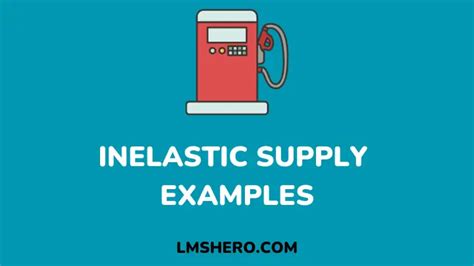 Inelastic Supply Examples: Meaning, Influencing Factors - LMS Hero