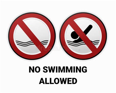 No Swim Sign Stock Illustrations 616 No Swim Sign Stock Illustrations Vectors And Clipart