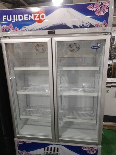 fujidenzo showcase chiller tv home appliances kitchen appliances