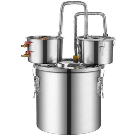 Vevor Alcohol Still Gal Stainless Steel Water Alcohol Distiller