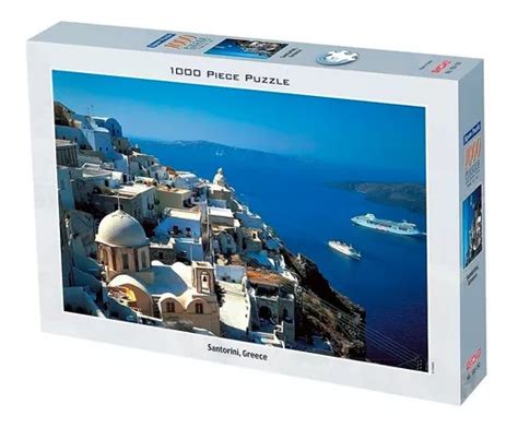 Rompecabezas Puzzle Tomax Santorini Grecia 1000 Piezas MercadoLibre