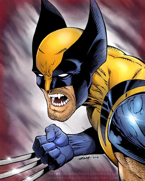 Wolverine Colors By Robertmarzullo On Deviantart