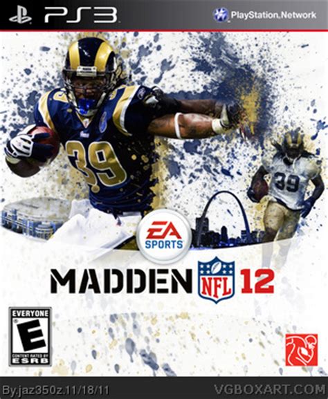 Madden 12 PlayStation 3 Box Art Cover by jaz350z