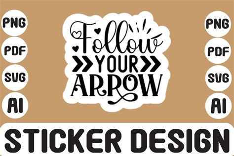 Follow Your Arrow Svg Graphic By Mkdesign Store · Creative Fabrica