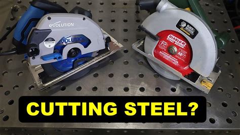 Cutting Steel With Circular Saws Metal Cutting Vs Standard