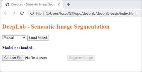 Tensorflow Js Semantic Image Segmentation In Browser Using Deeplab