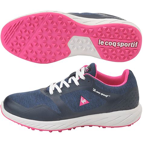 Dショッピング ルコックゴルフ Le Coq Sportif Golf ゴルフシューズ 22 5cm ネイビー 00 レディス カテゴリ