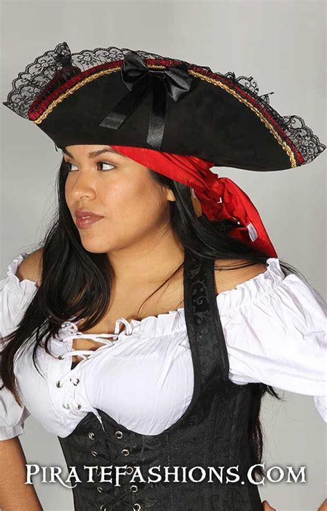 Lady Buccaneer Pirate Hat Pirate Hats Pirate Outfit Renaissance