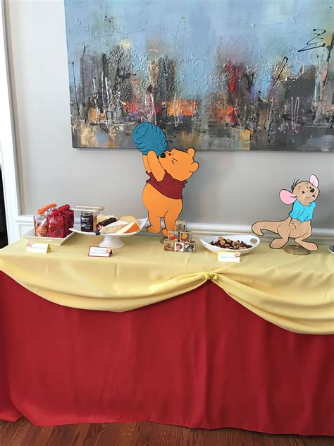 Winnie The Pooh Birthday Party Dessert Table Ideas Winnie The Pooh