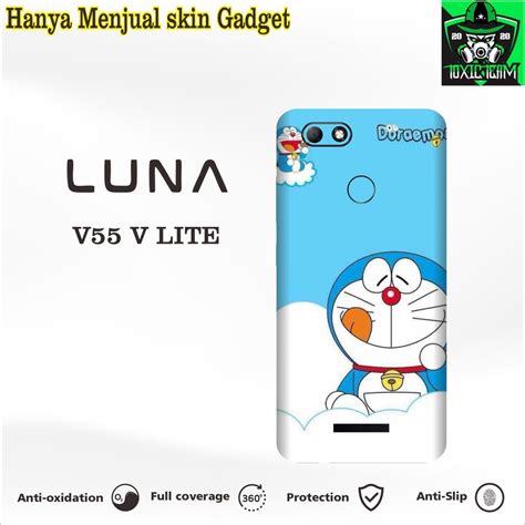 Jual Skin Handphone Luna V Lite Doraemon Pcs Shopee Indonesia