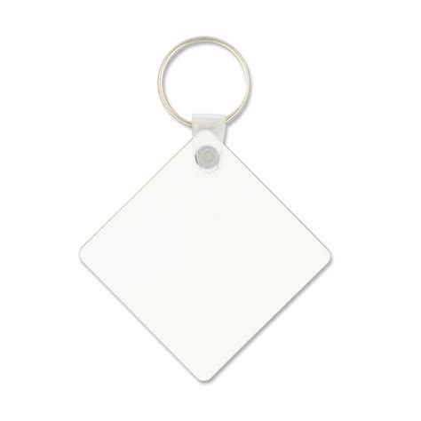 Sublimation Square Double Sided Mdf Key Ring Picture Perfect Products