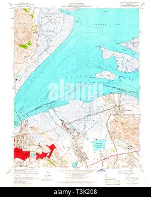 Port Chicago, California, map 1959, 1:24000, United States of America by Timeless Maps, data U.S ...