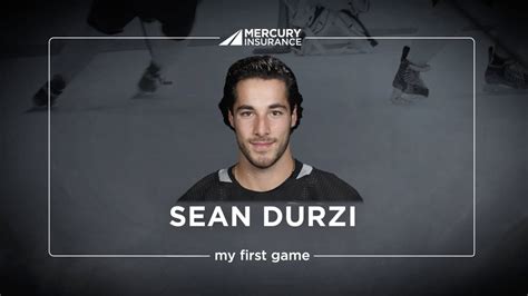 Sean Durzi Of The Kings My First Game Experience By Mercury Insurance