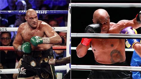 Boxing Tyson Fury Opens Door To Exhibition Fight With Mike Tyson After