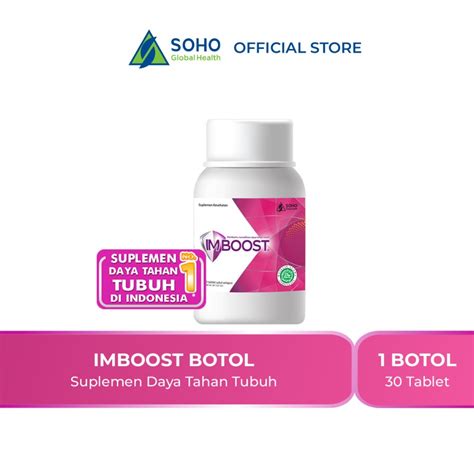 Jual Imboost Suplemen Daya Tahan Tubuh 30 Tablet Shopee Indonesia