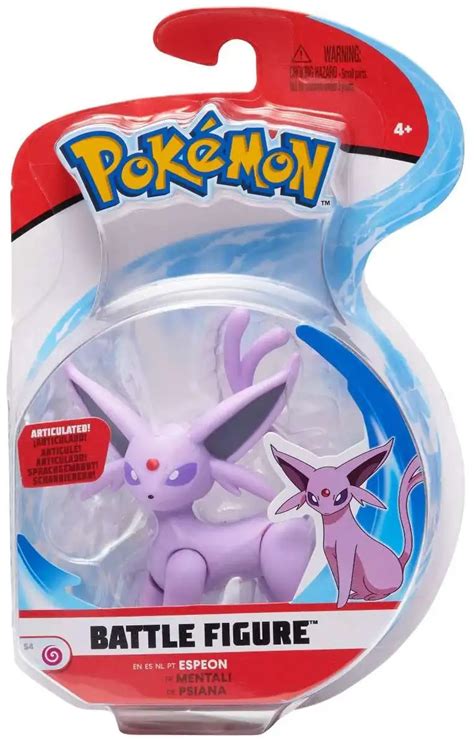 Pokemon Battle Figure Espeon 3 Action Figure Jazwares ToyWiz