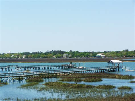 This Is The Murrells Inlet Marsh By The Gulf Stream Cafe On The Ocean