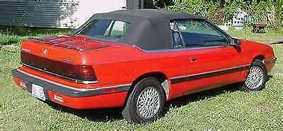 Two Chrysler Lebaron Convertibles For Sale