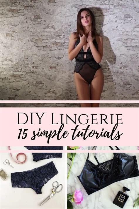 15 Diy Lingerie Bras And Panties To Try In 2022 Artofit