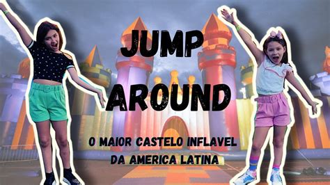 JUMP AROUND O MAIOR PARQUE INFLAVEL DA AMERICA LATINA YouTube