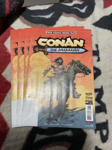 Conan The Barbarian 0 2023 Fcbd Free Comic Book Day Titan Comics New