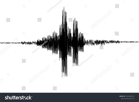 Seismogramseismic Earthquake Activity Record Vector Illustration Stock Vector (Royalty Free ...