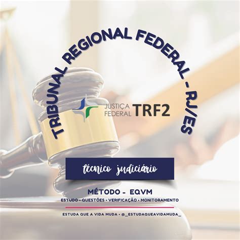 Concurso TRF 2ª REGIÃO Plano de Estudos para o Cargo ANALISTA