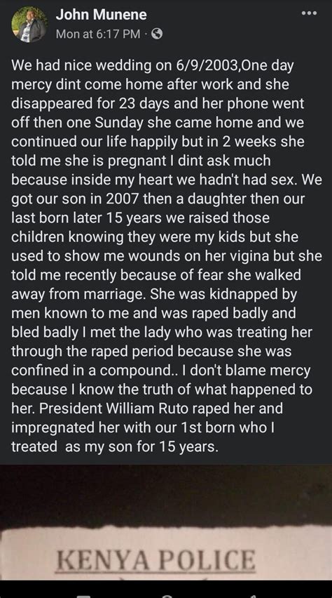 Mental Breakdown After Marriage Collapsed Sex Relationships Kenya