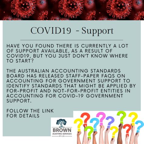 Covid Support Brown Auditing Services