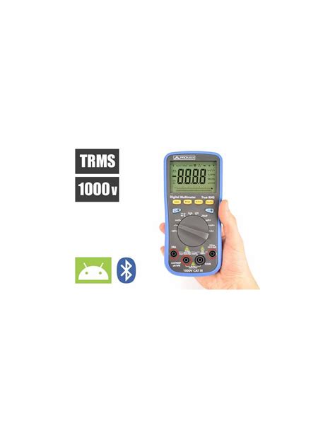 Mult Metro Digital Pd Trms Con Bluetooth Promax Adajusa Precio