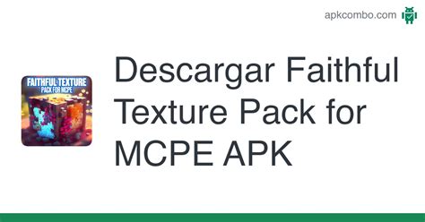 Faithful Texture Pack for MCPE APK (Android App) - Descarga Gratis