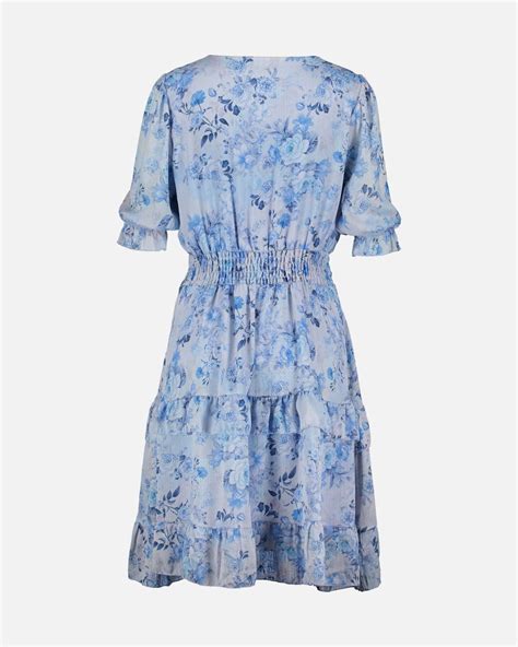 FLOYD Kjole Amora Rose Short - Light Blue