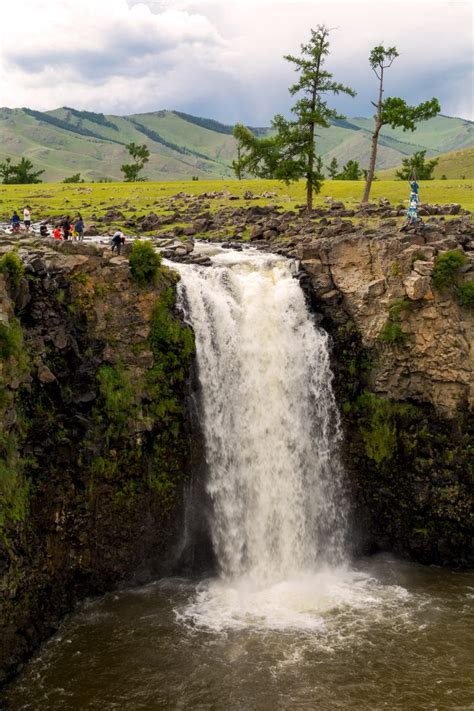 Orkhon Waterfall in Mongolia | Copyright-free photo (by M. Vorel) | LibreShot