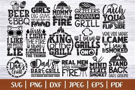 Grill Bundle SVG Barbeque SVG Bundle BBQ Bundle 592661